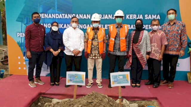 Gubernur Sulteng apresiasi PT Vale Bangun Pengelolaan air bersih di Palu (dok. PT Vale)