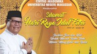 Rektor UNM Keluarkan Surat Edaran Cuti Bersama dan Libur Nasional Idul Fitri 1443 H