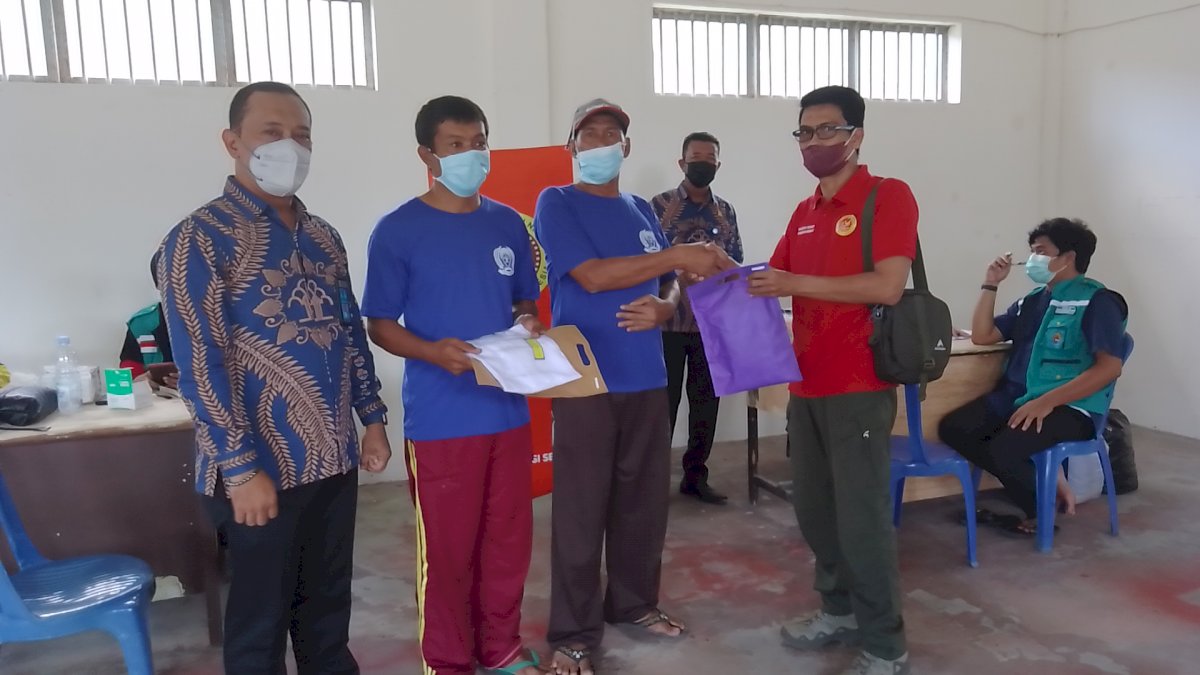 BIN Daerah Sulsel Gelar Vaksinasi  Untuk Warga Binaan Rutan Kelas II B Jeneponto