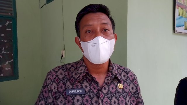 Sekretaris Disperindag Kabupaten Jeneponto, Saharuddin (Dedi)