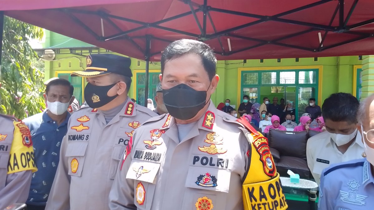 Berkunjung ke Jeneponto, Kapolda  Sulsel : Vaksin Boster Masih Rendah