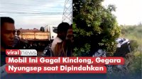 VIDEO: Mobil Ini Gagal Kinclong, Gegara Nyungsep saat Dipindahkan Si Tukang Cuci Mobil