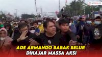 VIDEO: Ade Armando Babak Belur Dihajar Massa Aksi