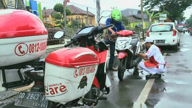 Layanan Honda Care yang dapat digunakan konsumen saat memiliki kendala dalam perjalanan (Astra Motor)