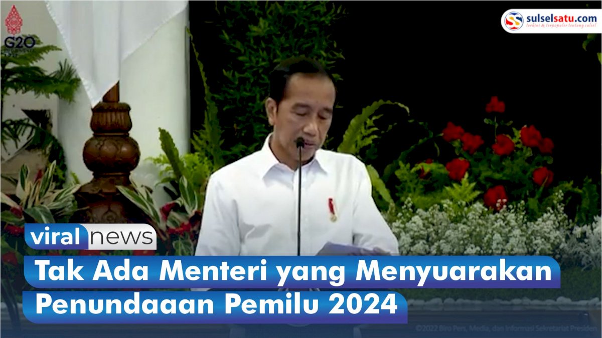 VIDEO: Presiden Jokowi Minta Tak Ada Menteri yang Menyuarakan Penundaan Pemilu 2024