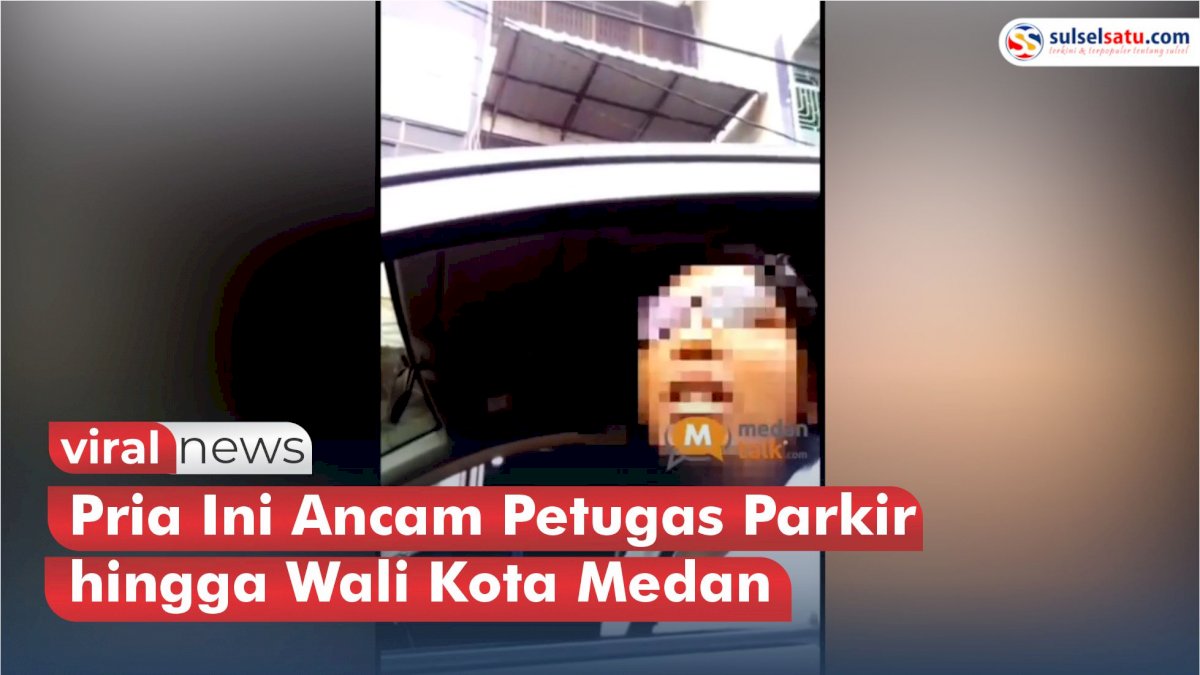 VIDEO: Menolak Bayar e-parking, Pria Ini Ancam Petugas Parkir hingga Wali Kota Medan