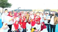 Lurah Rappokalling Bersama PJ ORW/ORT Shalat Subuh Berjamaah di Anjungan Pantai Losari