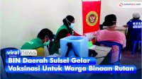 VIDEO: BIN Daerah Sulsel Gelar Vaksinasi Untuk Warga Binaan Rutan Kelas II B Jeneponto