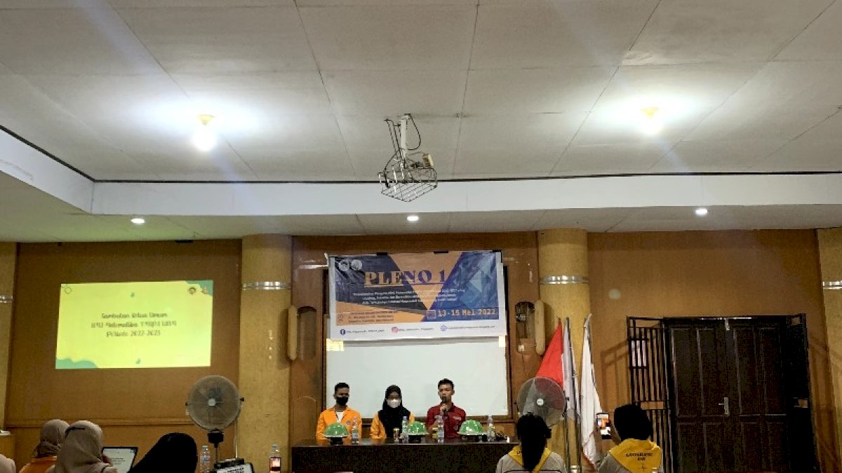 HMJ Matematika FMIPA UNM Makassar Gelar Sidang Pleno I