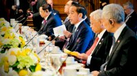 Presiden Jokowi Hadiri Jamuan Santap Malam Presiden Biden