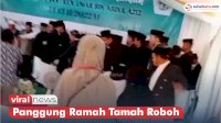 VIDEO: Detik-detik Panggung Roboh saat Acara Penamatan dan Ramah Tamah