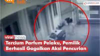 VIDEO: Tercium Parfum Pelaku, Pemilik Berhasil Gagalkan Aksi Pencurian Sepeda Motor