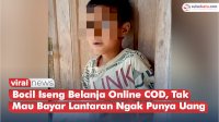 VIDEO: Viral! Bocil Iseng Belanja Online COD, Tak Mau Bayar Lantaran Ngak Punya Uang