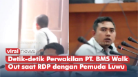 VIDEO: Detik-detik Perwakilan PT. BMS Walk Out saat Rapat Dengar Pendapat dengan Pemuda Luwu