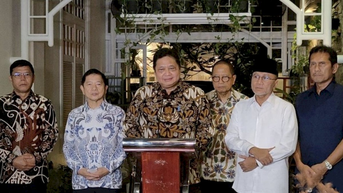 Tak Hanya Pilpres, Airlangga Sebut Golkar, PAN, dan PPP Sepakat Koalisi Hingga ke Daerah