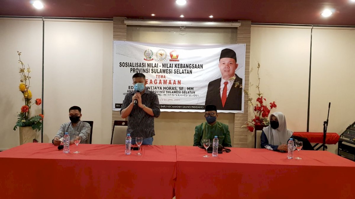 Gelar Sosbang, Edward Horas: 4 Pilar Harus Kita Pahami Arti dan Fungsinya
