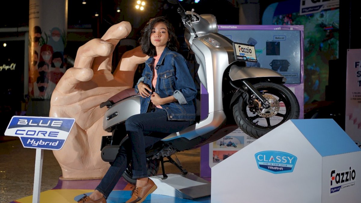 Punya Teknologi Blue Core Hybrid Pertama di Indonesia, Yamaha Fazzio Raih Penghargaan Top Innovation Choice Award 2022