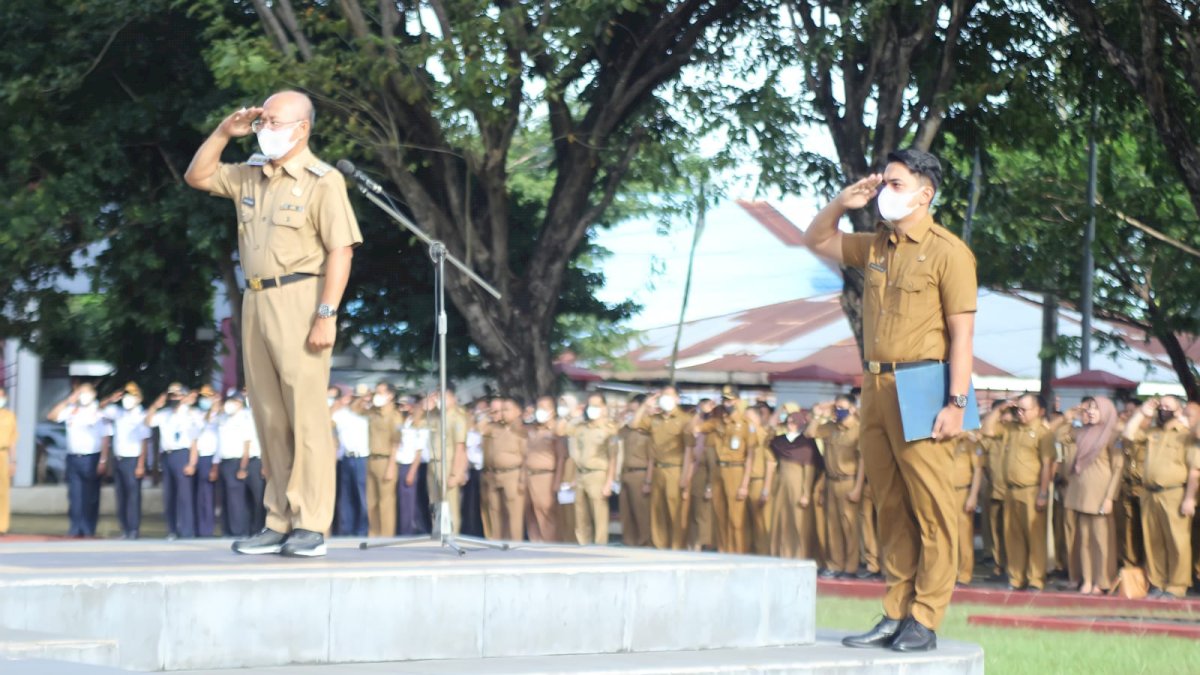 Pasca Cuti Lebaran, Pemkab Jeneponto Gelar Upacara dan Halal Bihalal