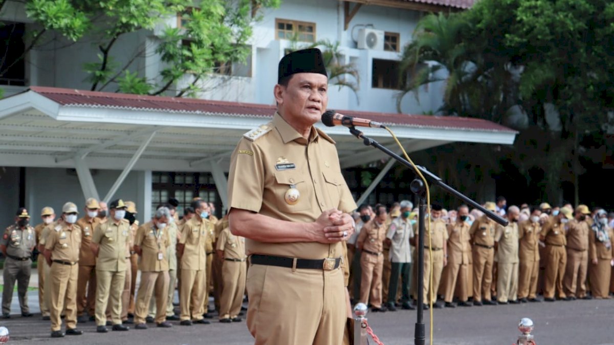 Hari Pertama Kerja, Bupati Barru: Terima Kasih Tidak Tambah Libur