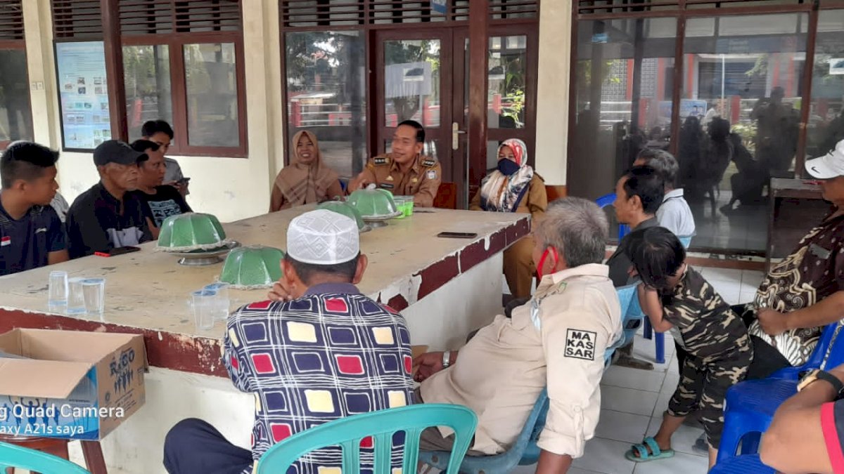 Hari Pertama Usai Lebaran, Camat Sangkarrang Ramli Lallo Langsung Pimpin Rakor