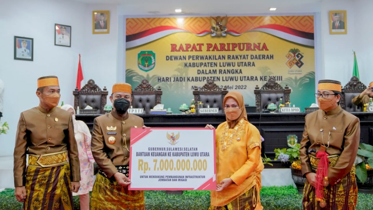Gubernur Sulsel Kucurkan Rp7 Miliar Untuk Pembangunan Jembatan Lawewe di Lutra