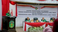 Gubernur Andi Sudirman Beri Bantuan Keuangan 10 Miliar dan Pertanian ke Pemkab Lutim