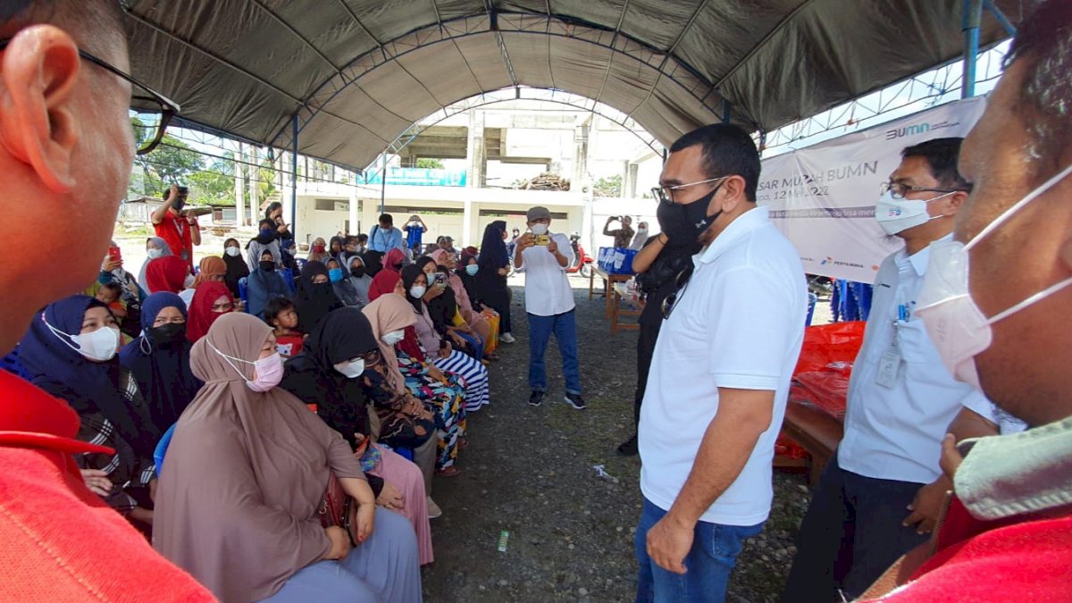Pasar Murah BUMN Berikan Solusi Dapatkan Sembako Murah Bagi Masyarakat