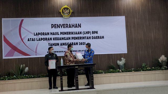 BPK serahkan LHP ke Pemkab Jeneponto (Int)