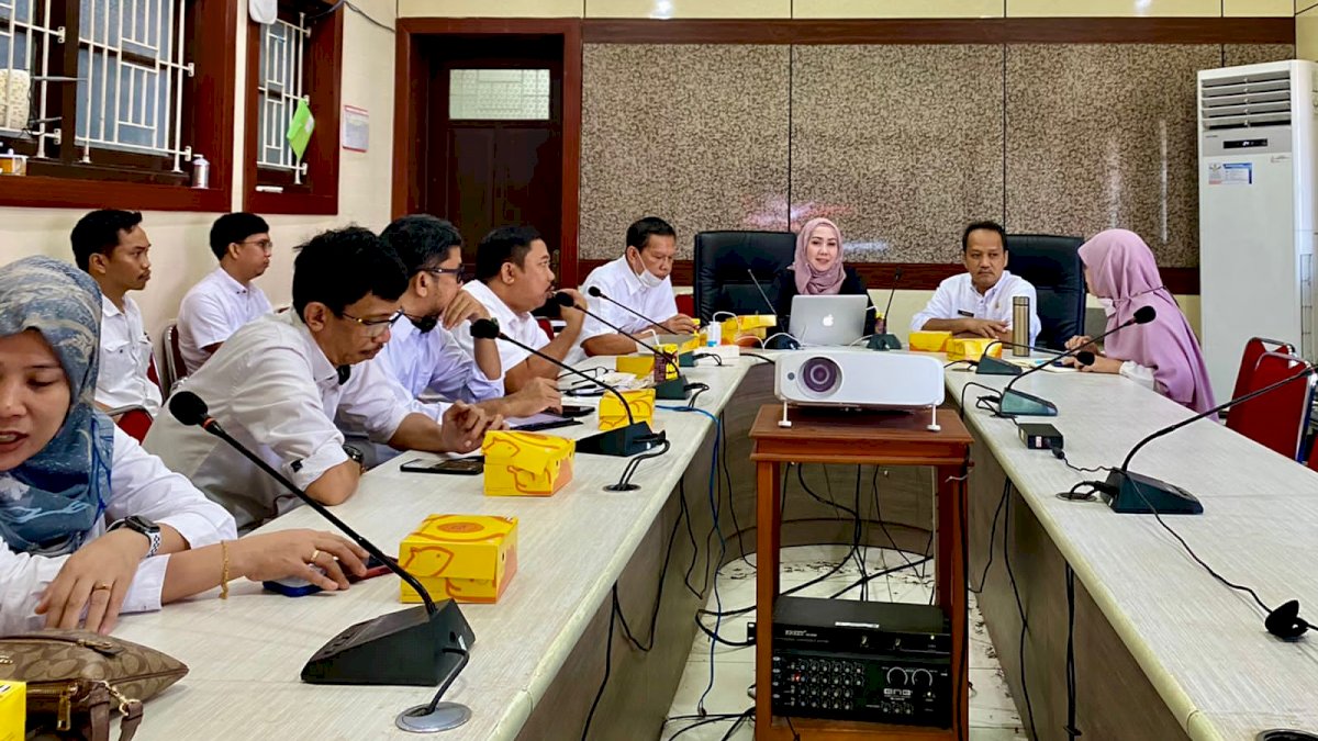 DPU Makassar Hadiri Rapat Monitoring dan Evaluasi Pemkot Makassar