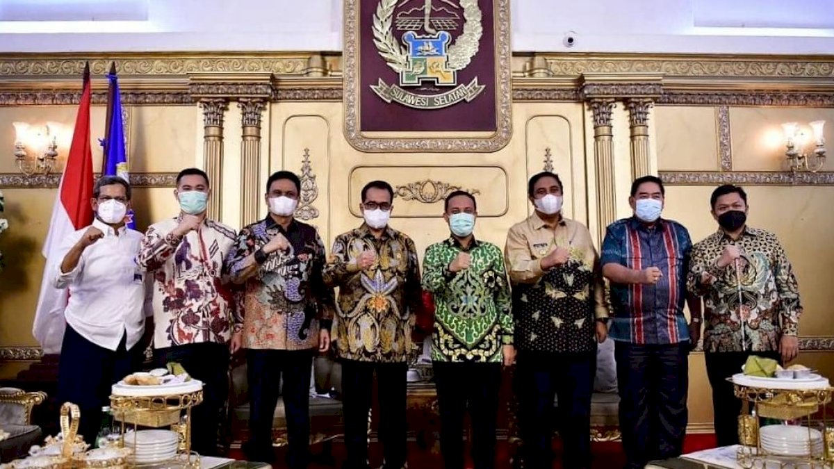 Bupati Barru Bertemu Menhub di Makassar, Ini yang Dibahas