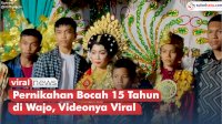 VIDEO: Pernikahan Bocah 15 Tahun di Wajo Sulsel, Videonya Viral