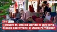 VIDEO: Ternyata Ini Alasan Wanita di Enrekang Nangis saat Nyanyi di Acara Pernikahan