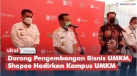 VIDEO: Dorong Pengembangan Bisnis UMKM, Shopee Hadirkan Kampus UMKM Pertama di Makassar
