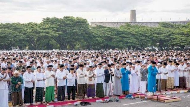 Suasana Shalat Idul Fitri (Ilustrasi/Int)