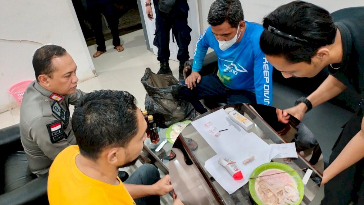 Petugas Rutan Kelas II B Jeneponto Gagalkan Penyeludupan Sabu Untuk Napi