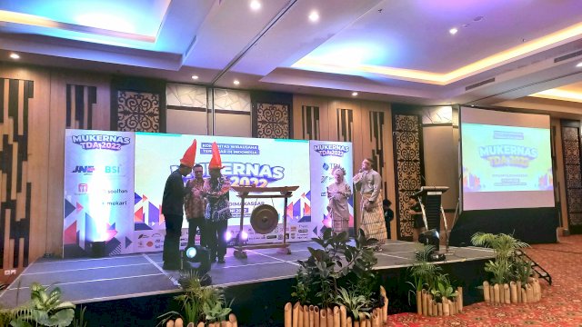 Mukernas TDA 2022 di Hotel Harper Perintis Makassar (Sri Wahyudi Astuti / Sulselsatu.com)