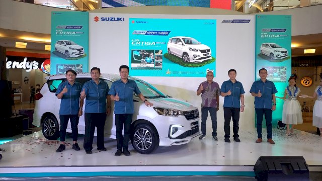 Launching All New Ertiga Hybrid di Trans Studio Mal (TSM) Makassar (Sri Wahyu Diastuti / Sulselsatu.com)