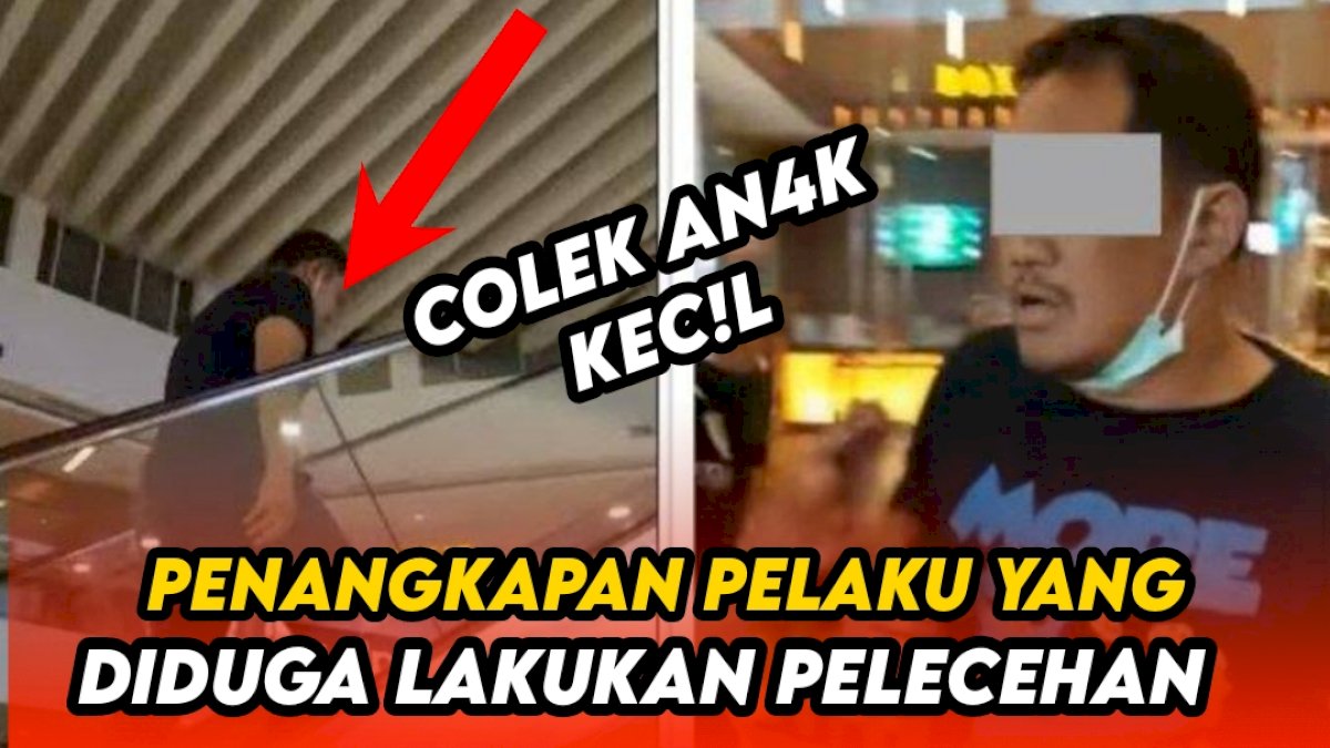 Detik-detik Penangkapan Pelaku Pelecehan di Mall Tangerang