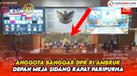 VIDEO: Detik-detik Ketua Banggar DPR RI Ambruk depan Meja Sidang Paripurna