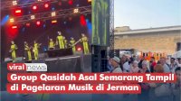 VIDEO: Mantap! Group Qasidah Asal Semarang Tampil di Pagelaran Musik di Jerman