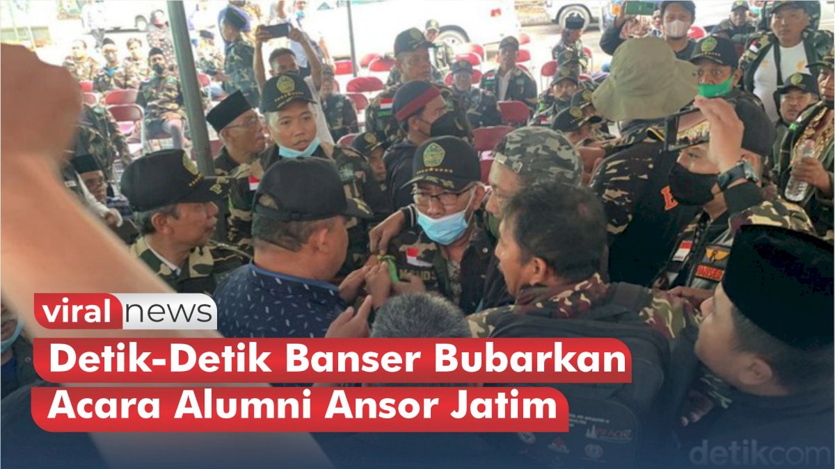 VIDEO: Detik-Detik Banser Bubarkan Acara Alumni Ansor Jatim