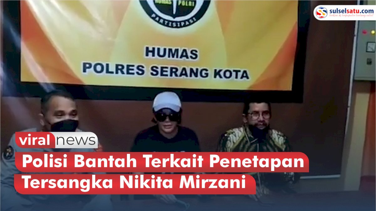 VIDEO: Polisi Bantah Terkait Penetapan Tersangka Nikita Mirzani