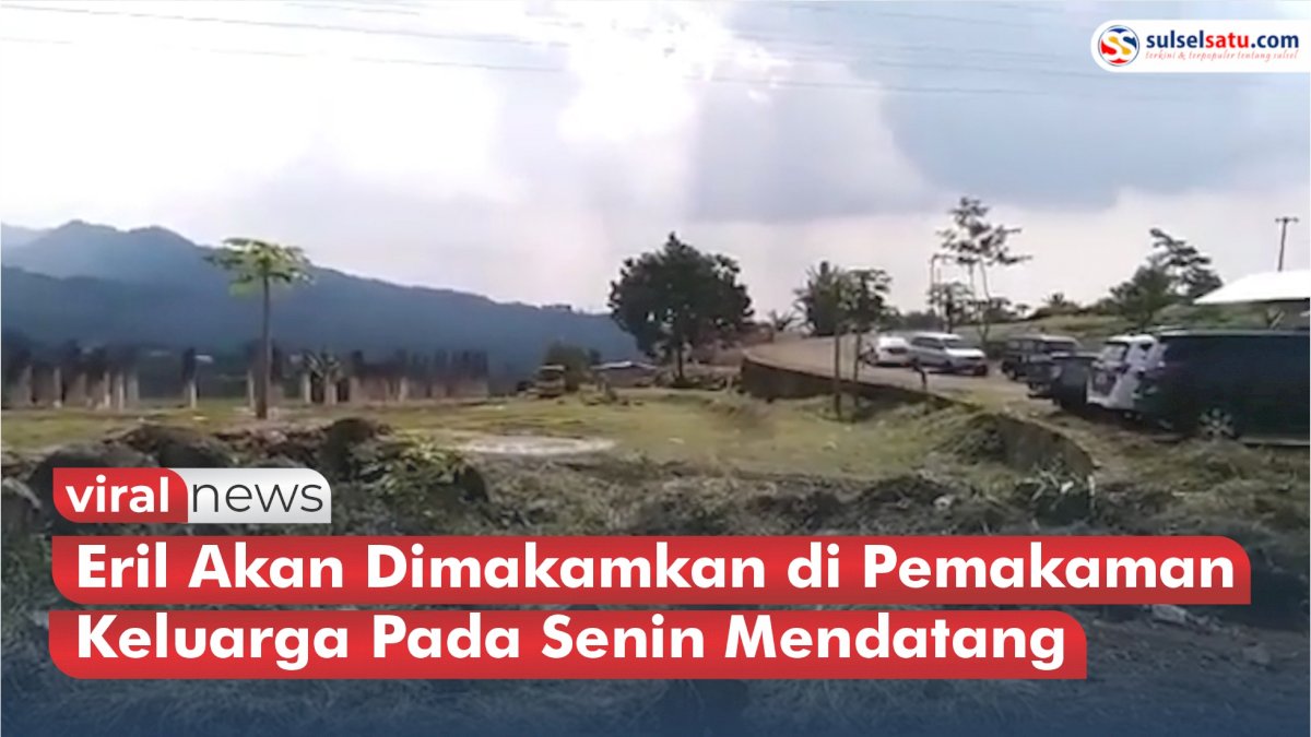 VIDEO: Eril Akan Dimakamkan di Pemakaman Keluarga Pada Senin Mendatang
