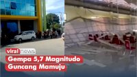 VIDEO: Gempa 5,7 Magnitudo Guncang Mamuju