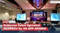 VIDEO: Gubernur Sulsel Apresiasi MUSPROV Ke VII DPP APINDO