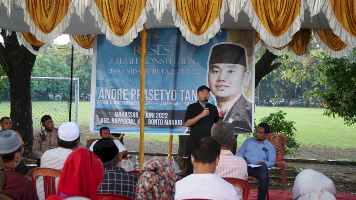 Andre Prasetyo Tanta Serap Aspirasi Pemuda di Kelurahan Bontomakkio