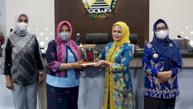 Pemkot Baubau berkunjung ke Kabupaten Gowa untuk melihat upaya Kabupaten Sehat Gowa raih Swasti Saba Wistara (dok. Pemkot Gowa)