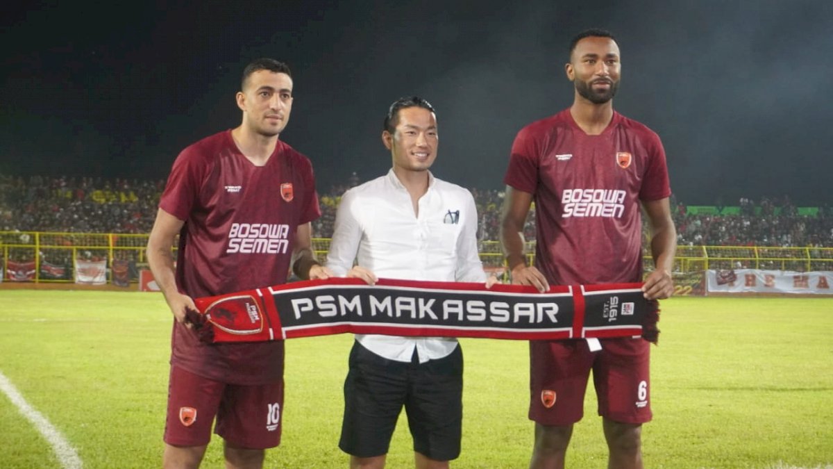 3 Pemain Asing PSM Diperkenalkan Saat Laga Uji Coba di Parepare