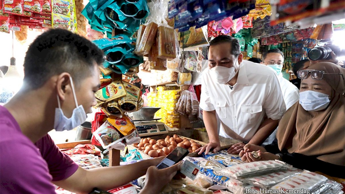 Distribusi Migor Gunakan Aplikasi, Mendag Lutfi Pastikan Program Tepat Sasaran