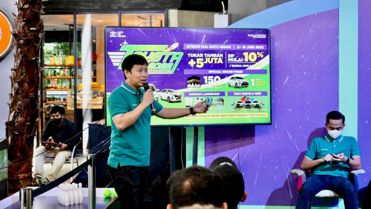 Public Display Kalla Toyota, DP 10 Persen dan Bunga Cicilan 0 Persen